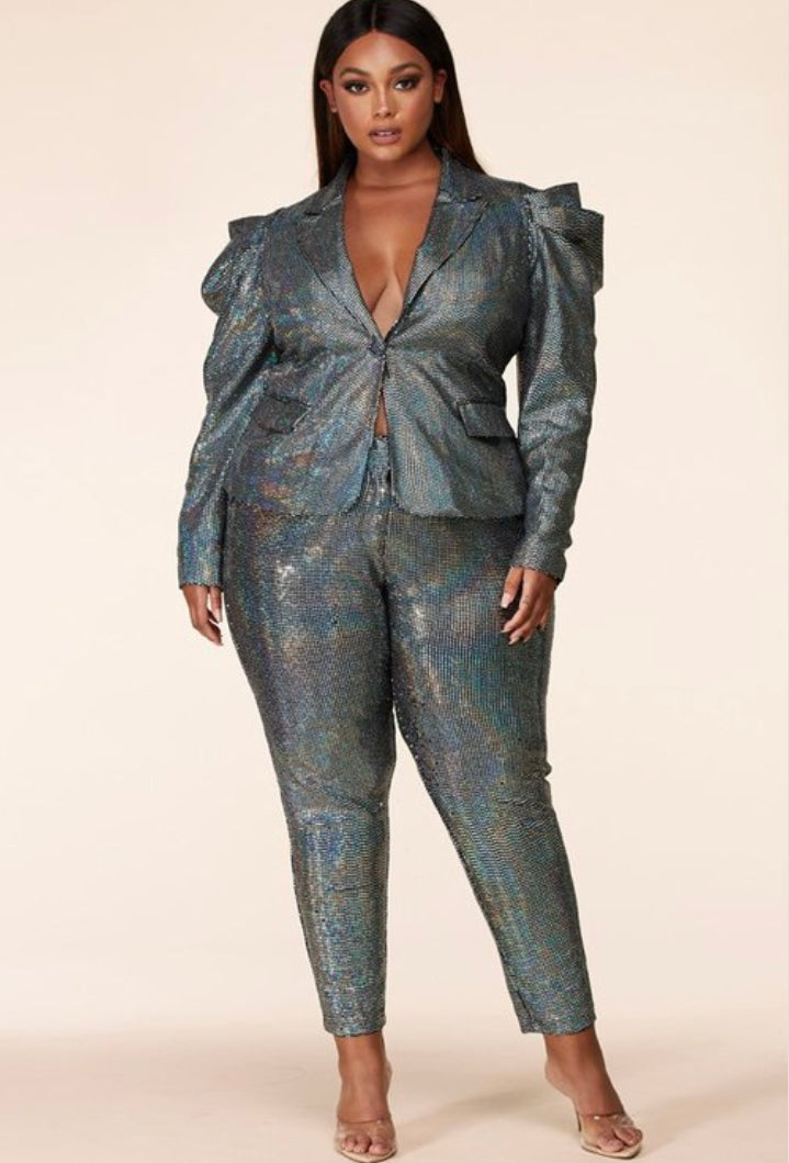 Damita Blazer Set