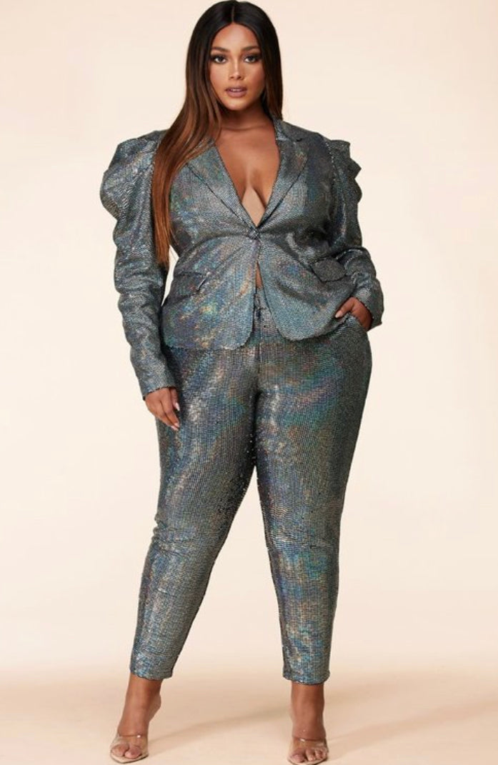 Damita Blazer Set